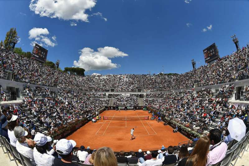 Рим (Internazionali BNL d'Italia) - один из главных грунтовых турниров