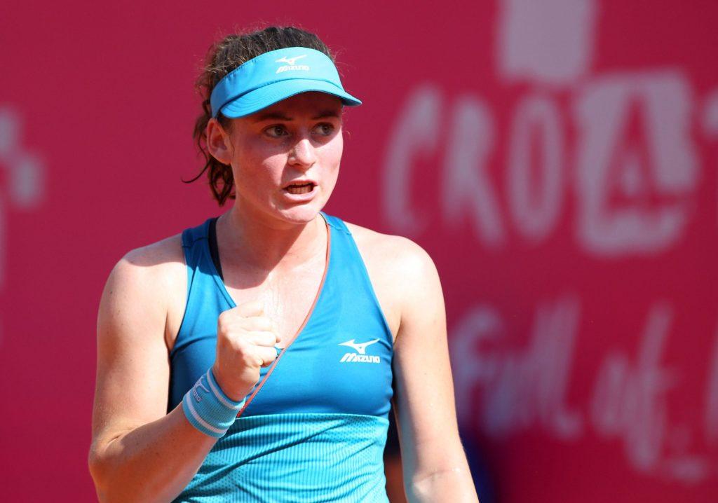 Тамара Зиданшек (Tamara Zidansek) - словенская теннисистка, имеющая один титул WTA в паре и стремящаяся выиграть турнир в одиночном разряде