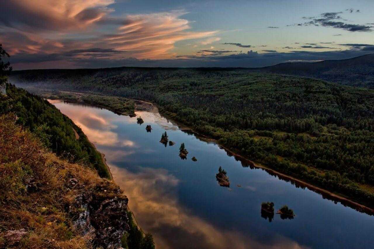 Речные острова на Среднем Урале