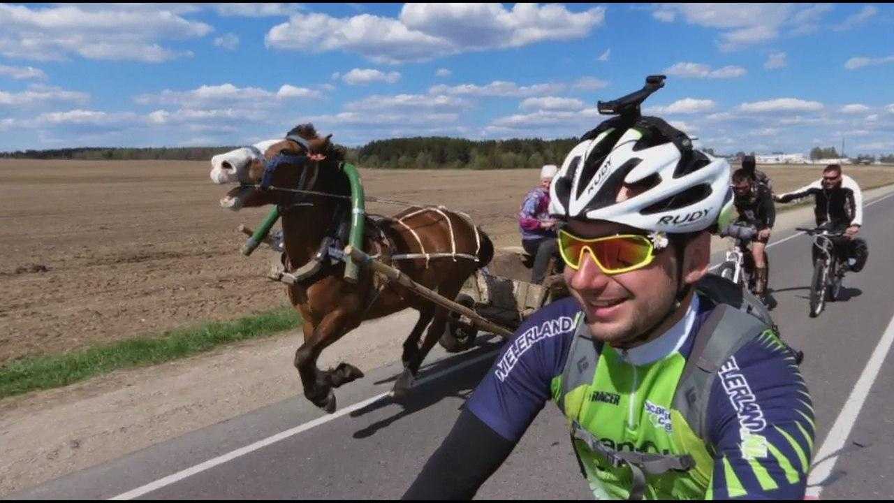 Велосипед для перегонки с лошадьми