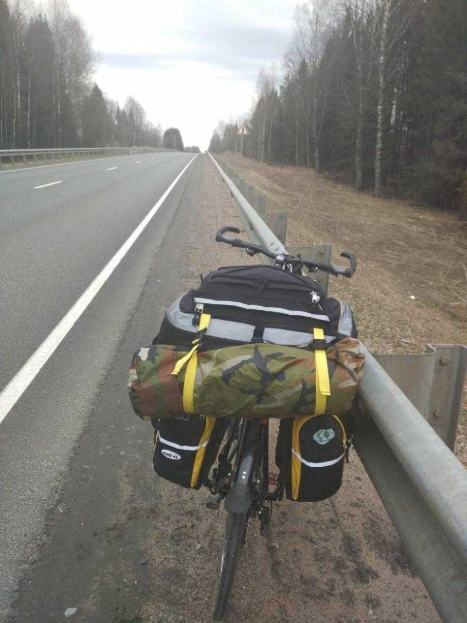 Выксунский велосипед на шоссе