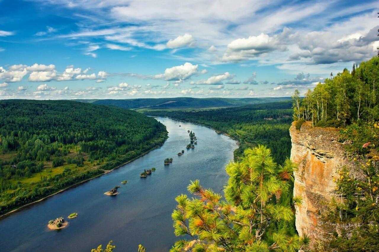Средний Урал Река Вишер