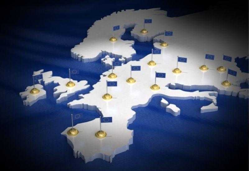 Карта стран ЕС