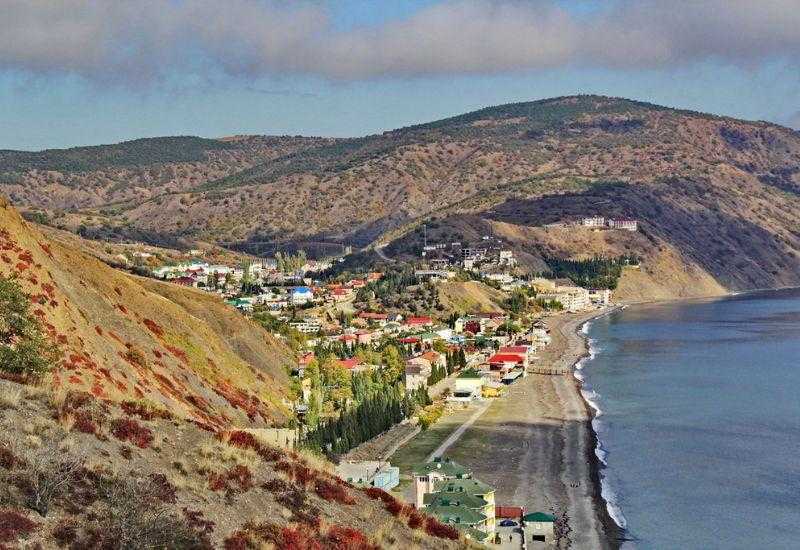 Крым село Рибаче Алушта