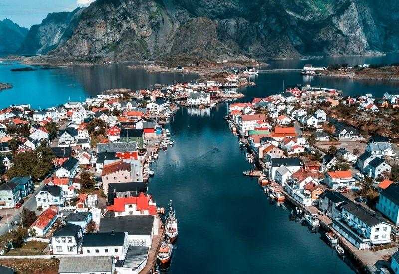 Город Скуденехавн, Норвегия