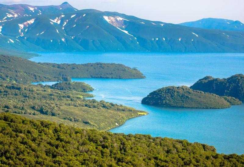 Голубые озера Камчатки