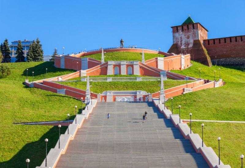 Чкаловская лестница Нижний Новгород Куда пойти