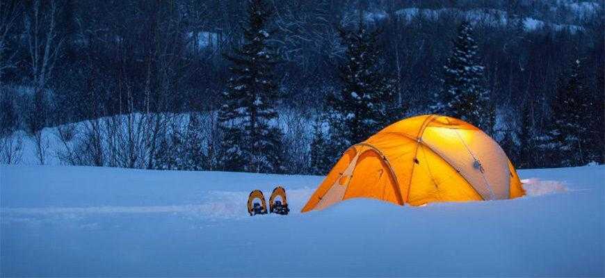Лучшие зимние палатки
