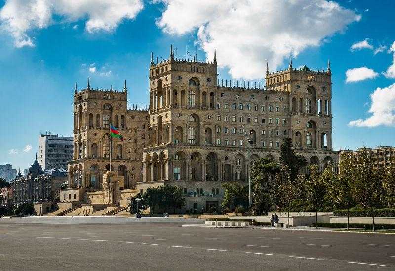 Баку Здание Правительство Азербайджан