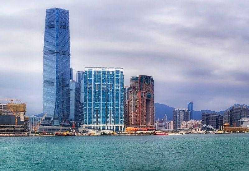 Гонконгский небоскреб, Гонконг, Китай