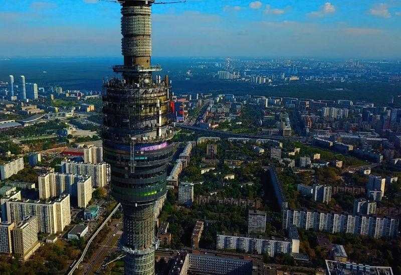 Телевизионная башня Останкино Свао Москва