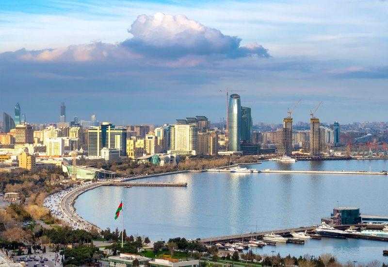 Азербайджан Бахрест Каспийское море