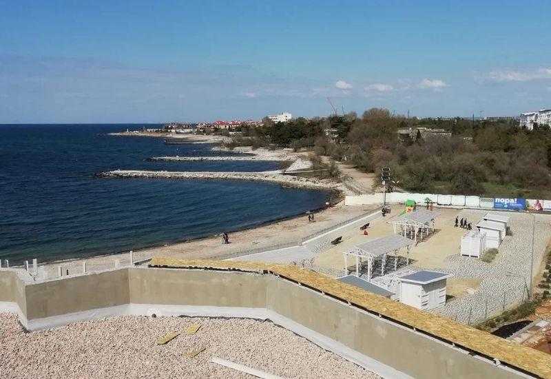 Севастопольский пляж Адмирал Лагуна Песчаная бухта