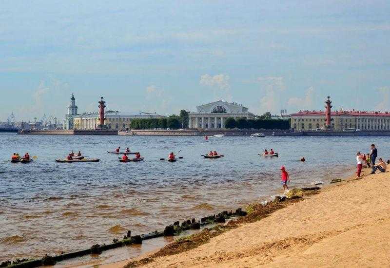 Пляжи Петропавловской крепости