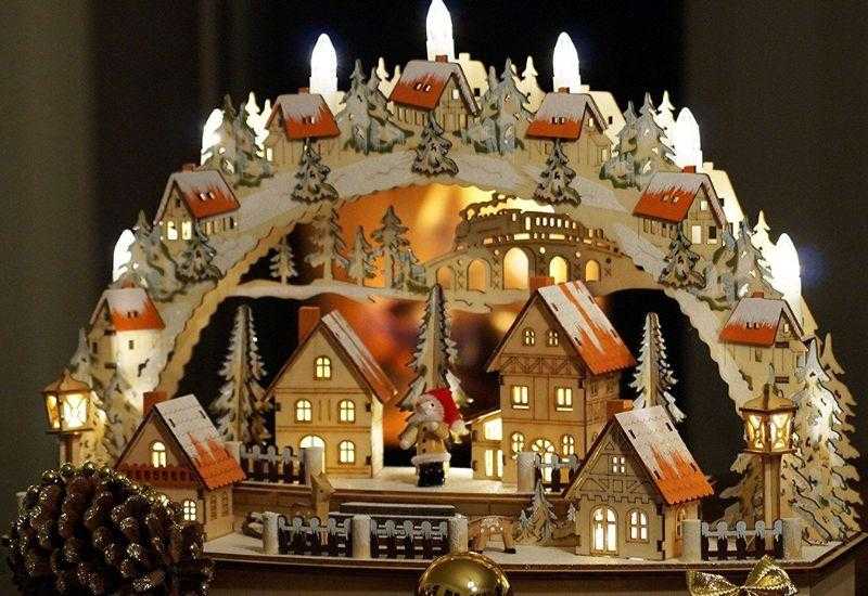 Лампа Швиббоген Рождество Германия