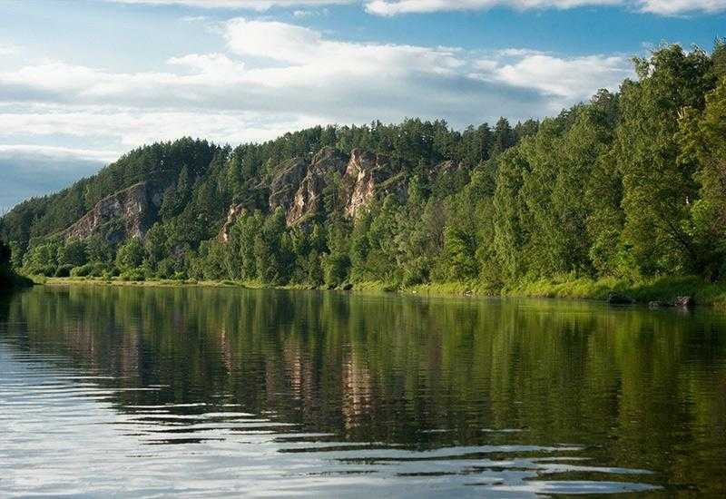 Челябинская область река Ырюжан