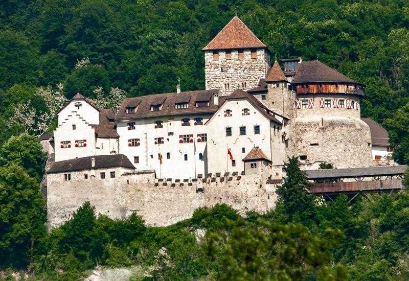 Лихтенштейнский замок Бадуц
