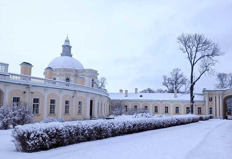 Ораниенбаум Ломоносов Санкт-Петербург Зима