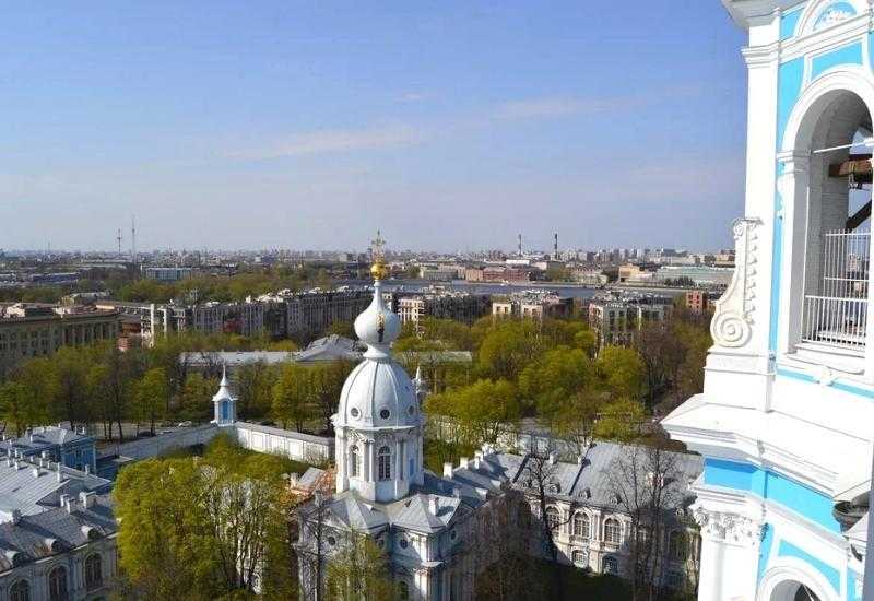 Смолинный собор Санкт-Петербургская колокольня