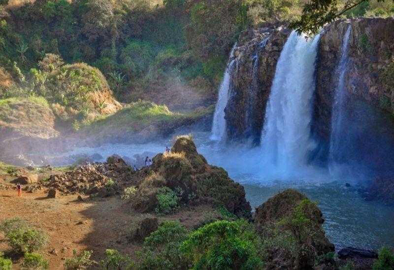 Водопады реки Голубой Нил