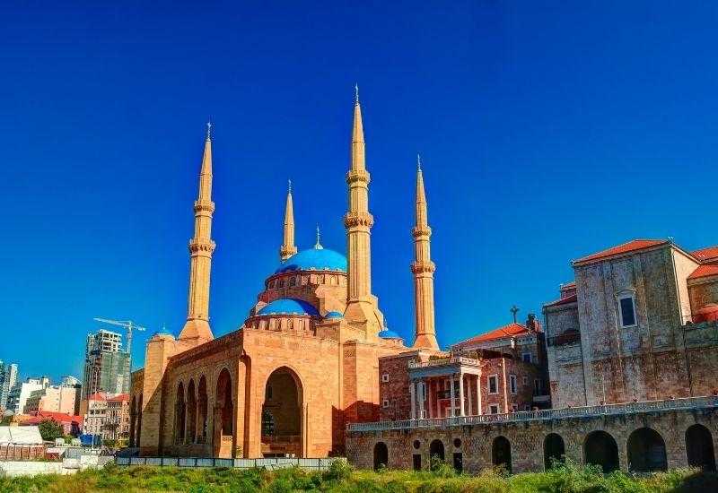 Большая мечеть Аль-Омари в Бейруте