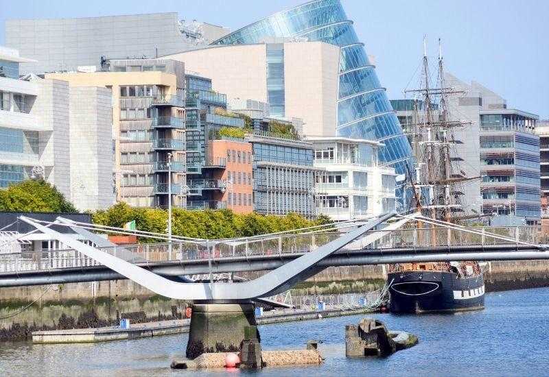 Мост Сэмюэля Бекета в Дублине