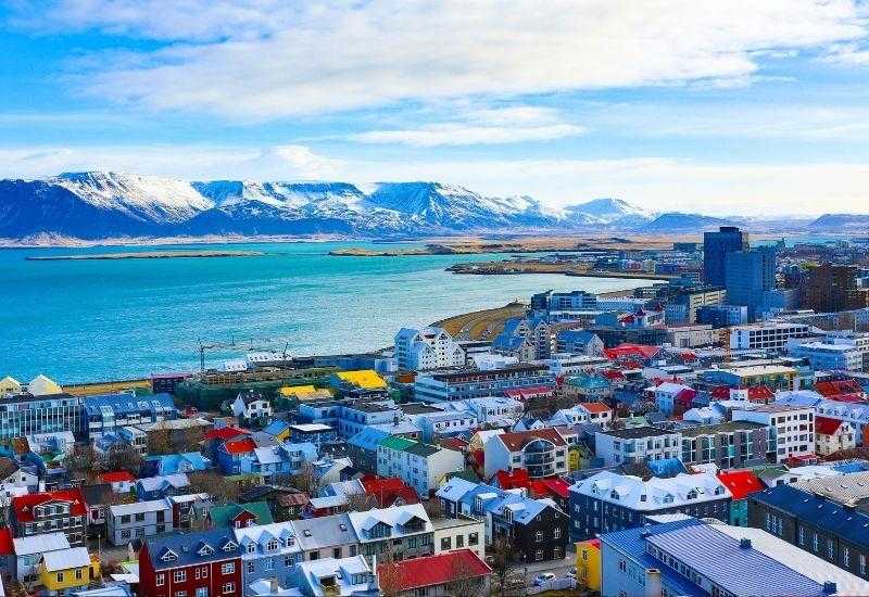 Столица Рейкьявик в Исландии