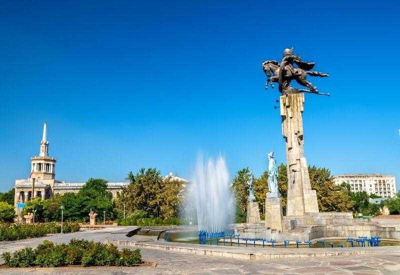 Столица Бишкек, Кыргызстан
