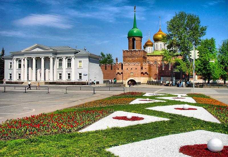 Кремль в День города Тулы